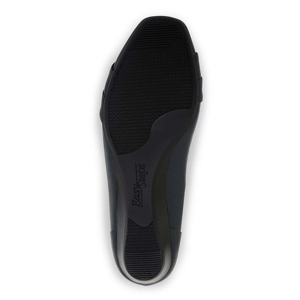 Saturn Heel in Navy Leather