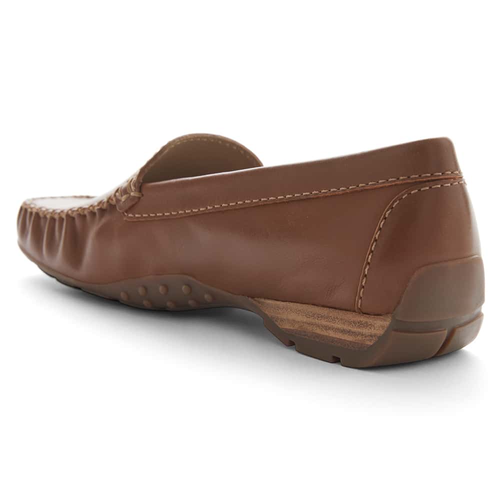 Sicily Loafer in Tan Leather