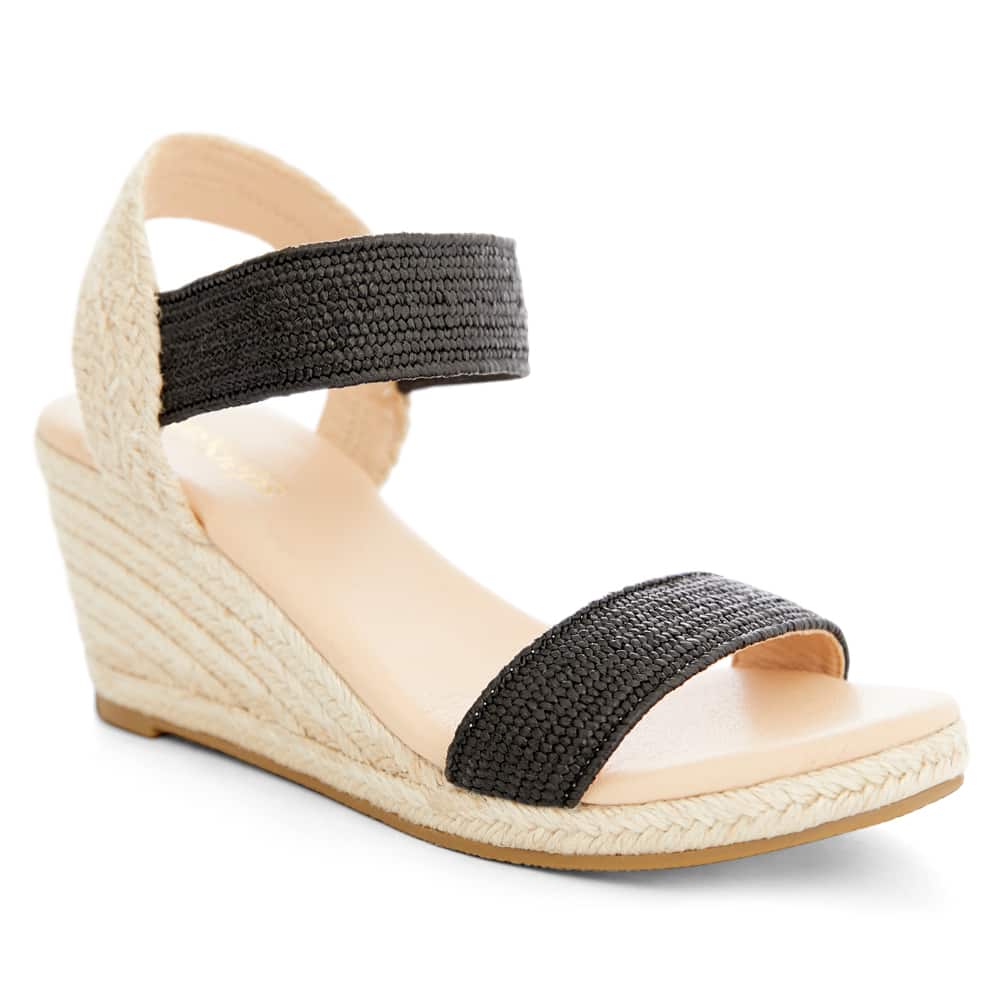 Sylvie Wedge in Black