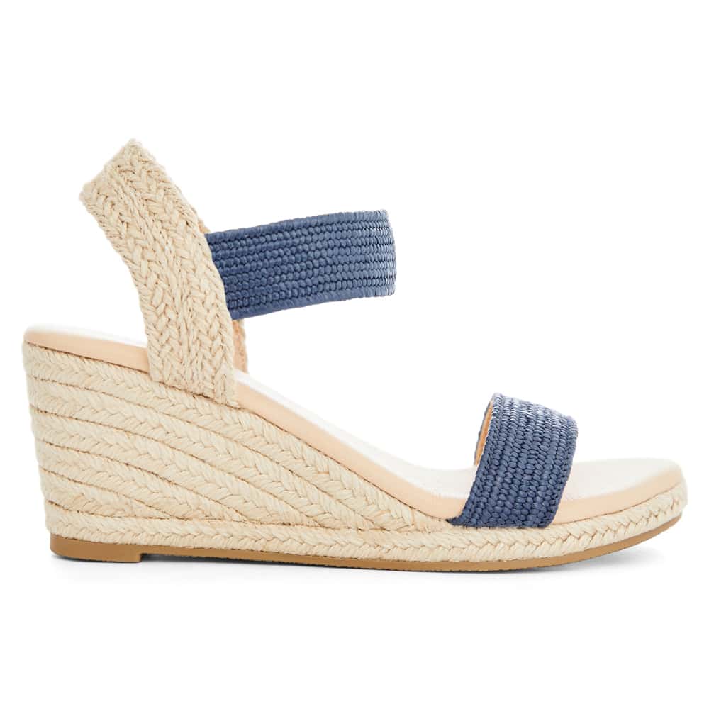 Sylvie Wedge in Navy