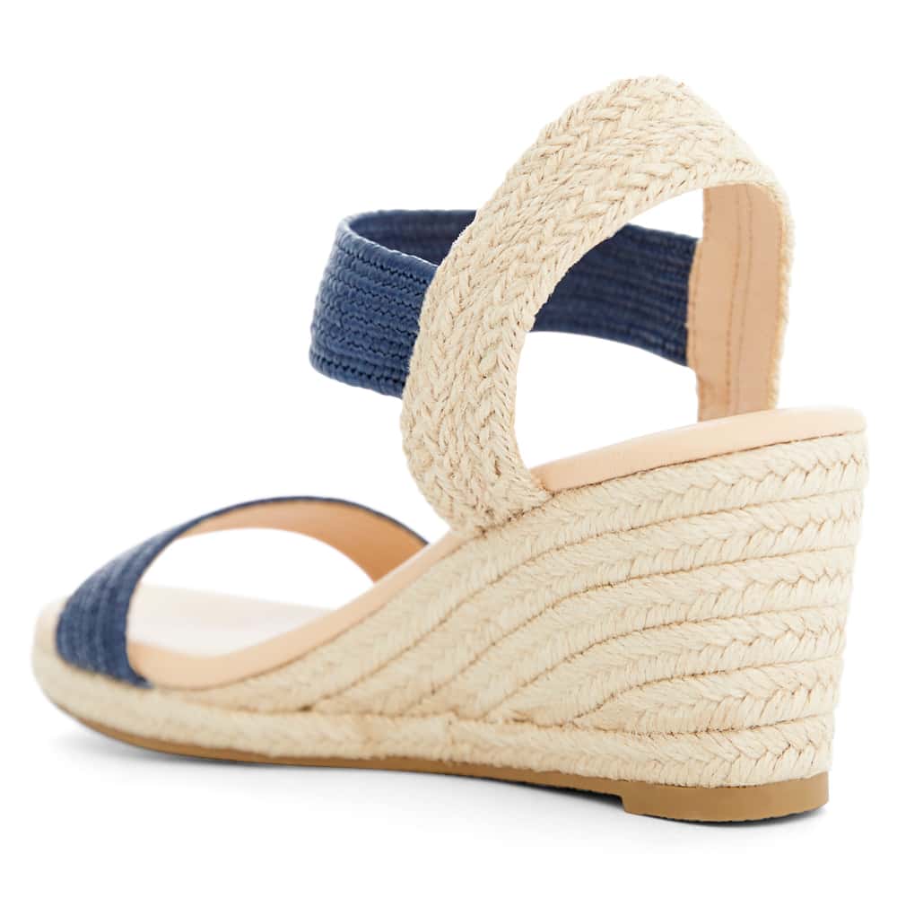 Sylvie Wedge in Navy