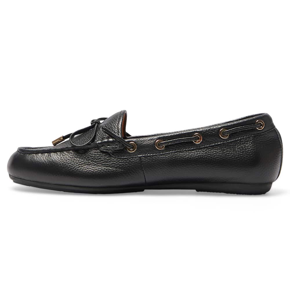 Tango Loafer in Black Leather
