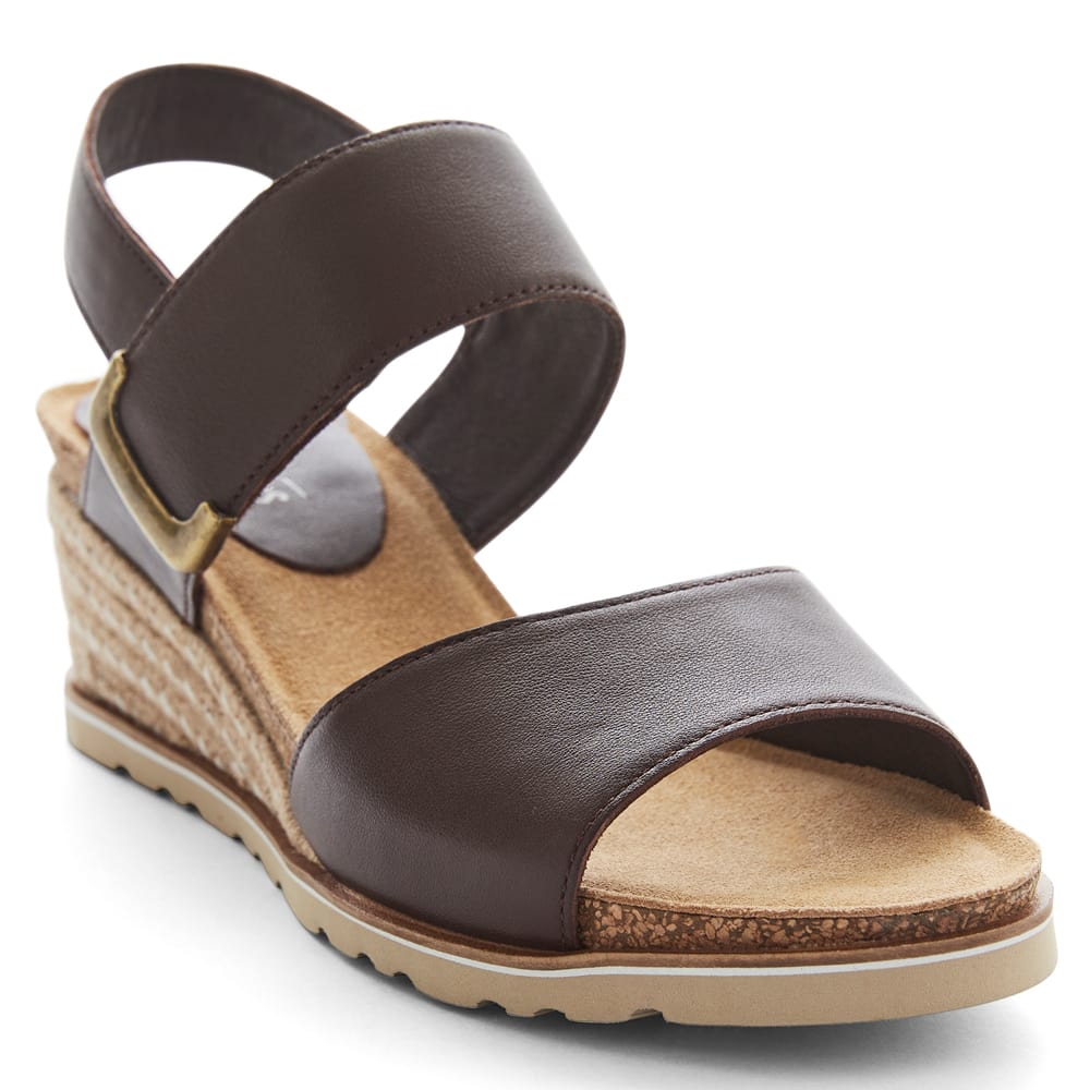 Terrace Espadrille in Chocolate Glove Leather