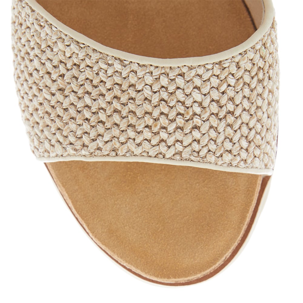 Terrace Espadrille in Natural Raffia