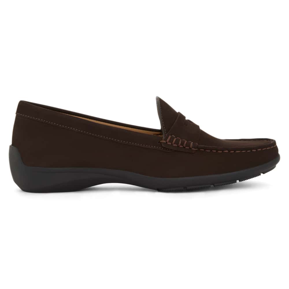 Travis Loafer in Chocolate  Nubuck