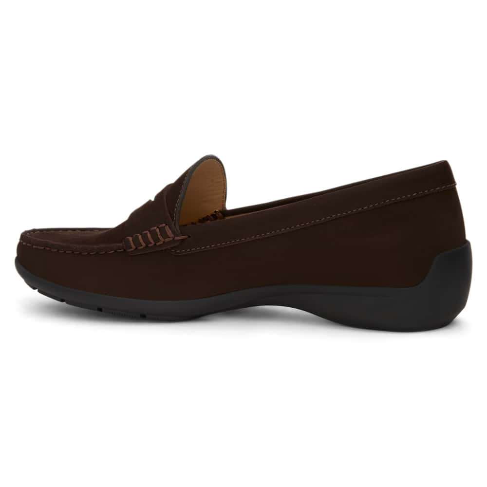 Travis Loafer in Chocolate  Nubuck