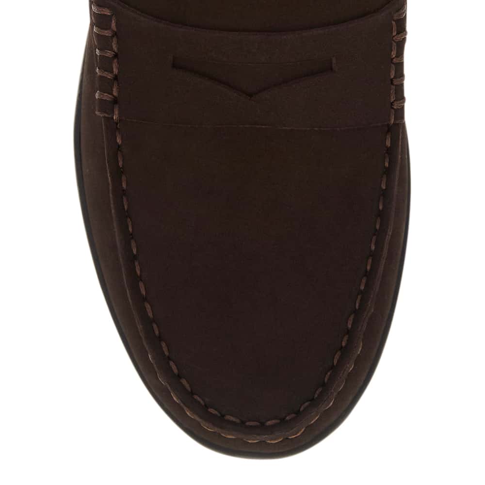 Travis Loafer in Chocolate  Nubuck