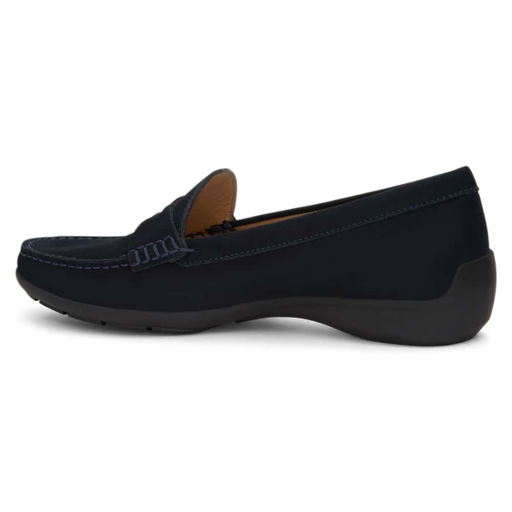 Travis Loafer in Navy Nubuck