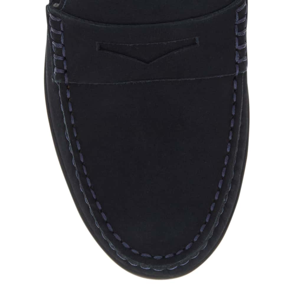 Travis Loafer in Navy Nubuck