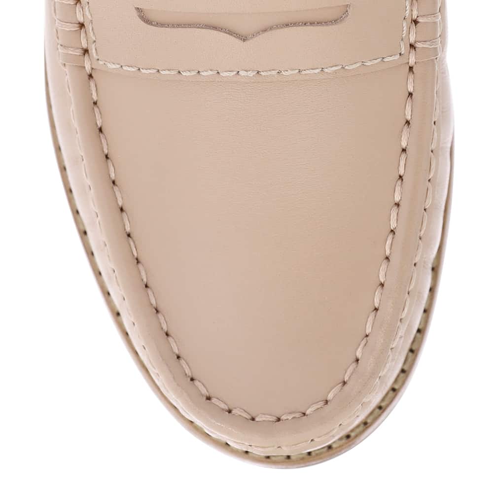 Tudor Loafer in Blush Leather