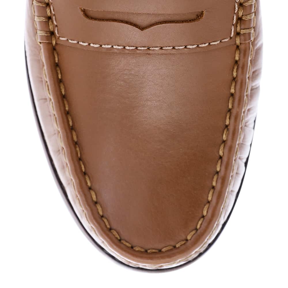 Tudor Loafer in Cognac Leather