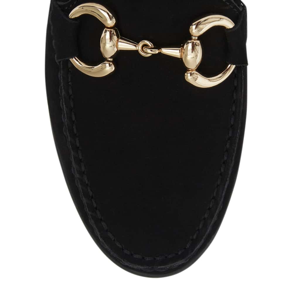 Tuscany Loafer in Black Nubuck