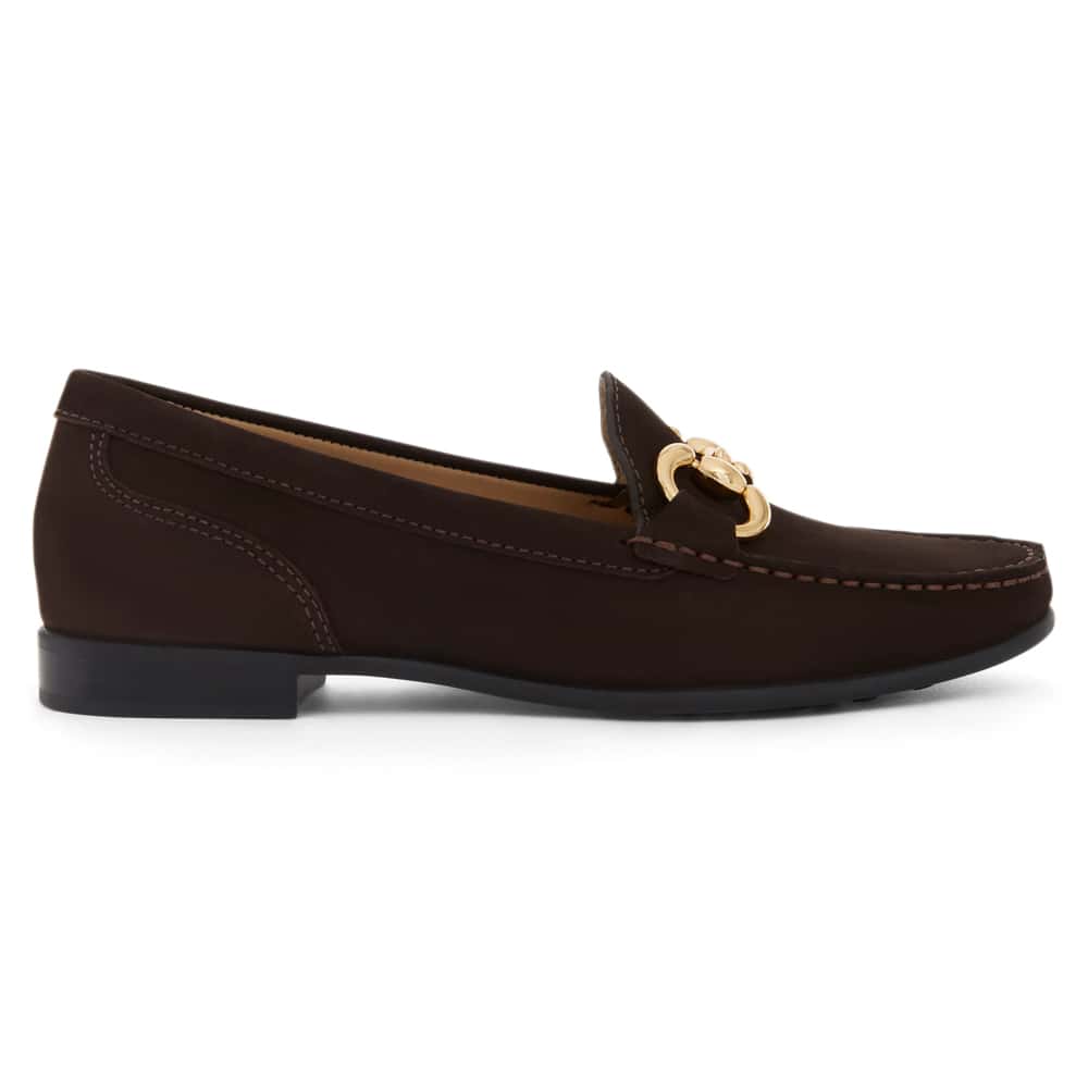 Tuscany Loafer in Chocolate  Nubuck