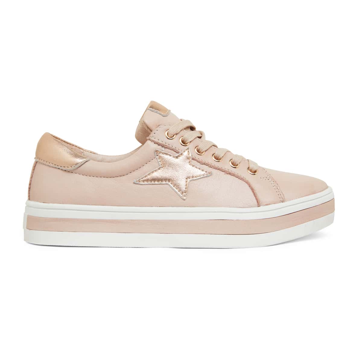 Ultra Sneaker in Blush Leather