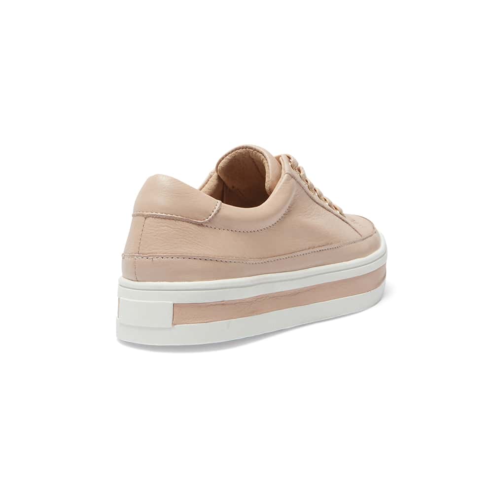 Uruguay Sneaker in Blush Leather