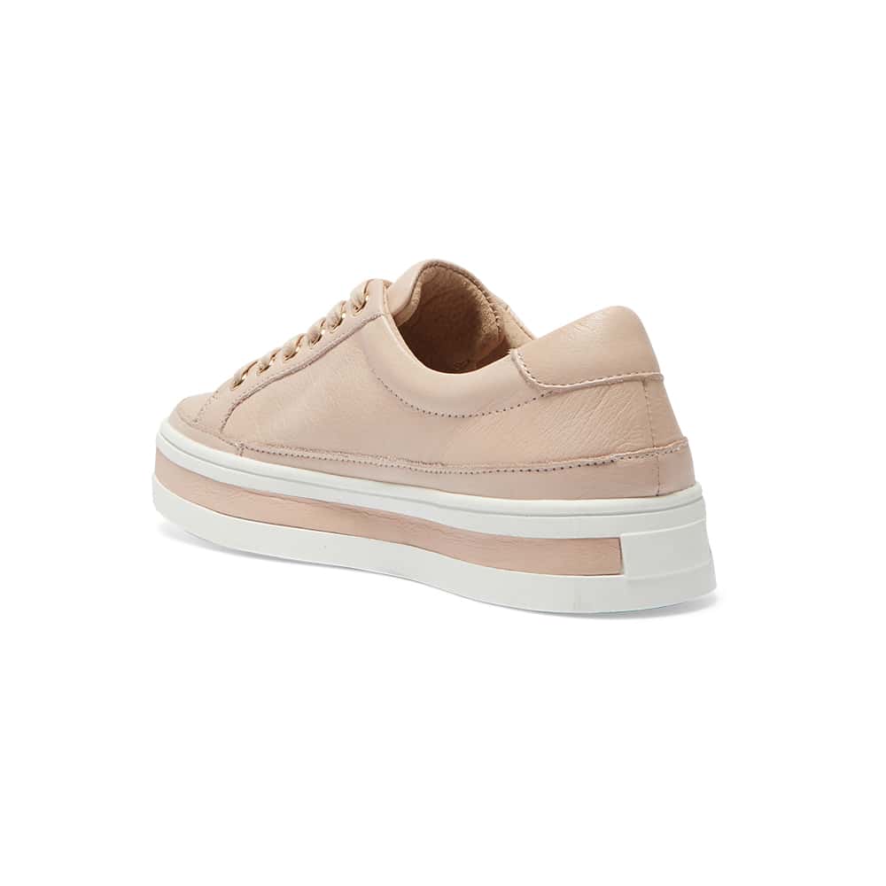 Uruguay Sneaker in Blush Leather