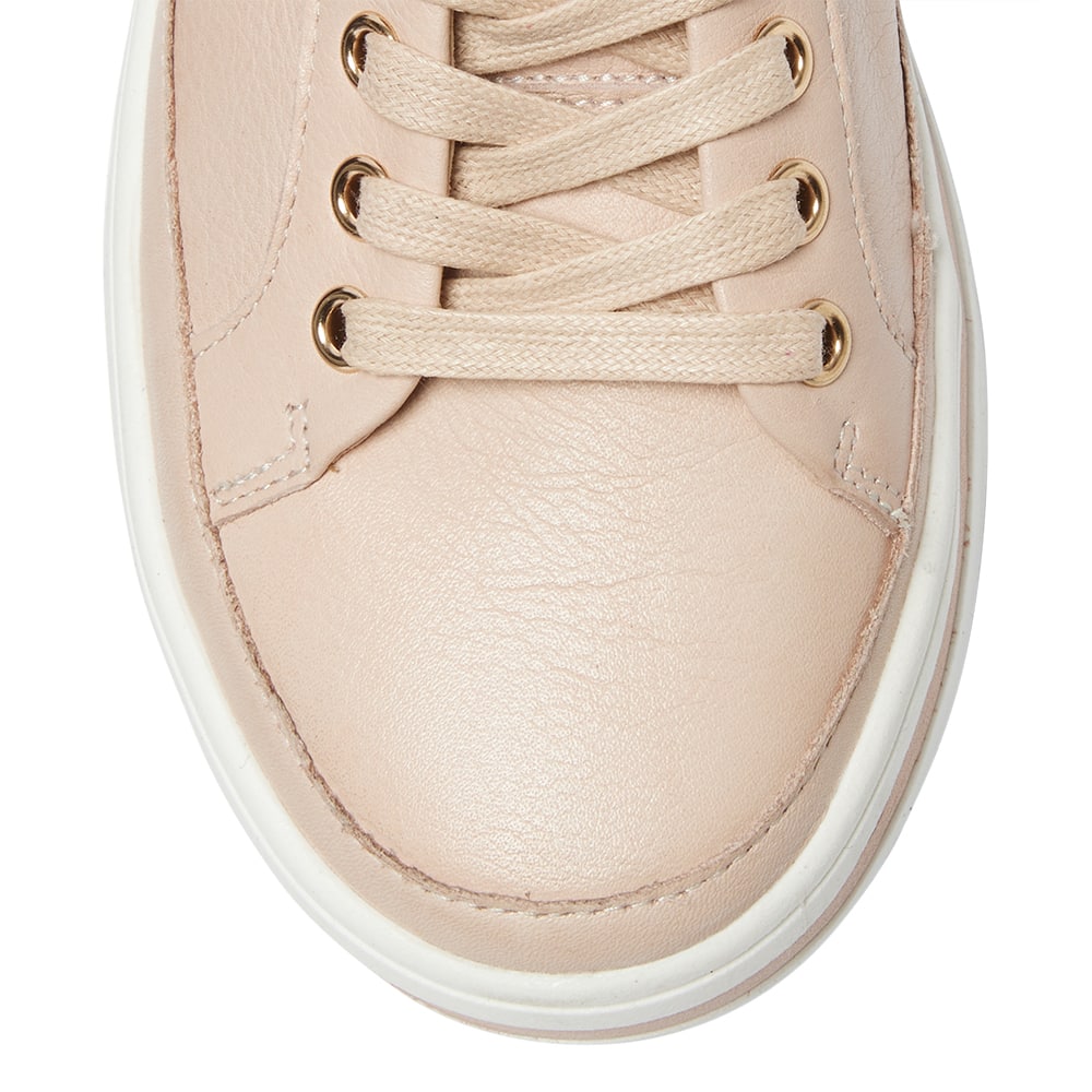 Uruguay Sneaker in Blush Leather