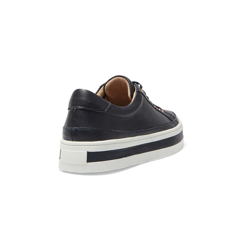 Uruguay Sneaker in Navy Leather