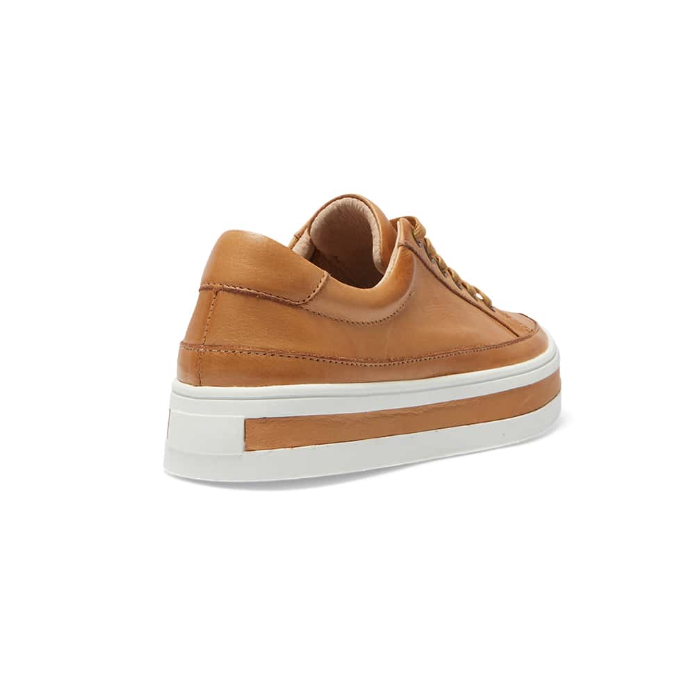 Uruguay Sneaker in Tan Leather