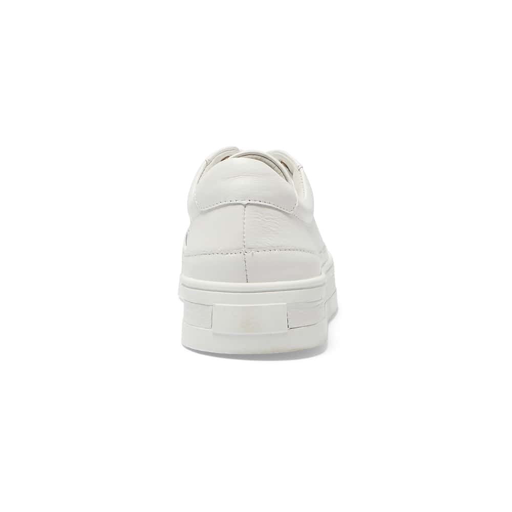 Uruguay Sneaker in White Leather