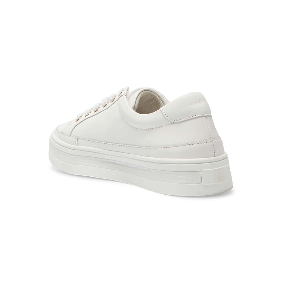 Uruguay Sneaker in White Leather