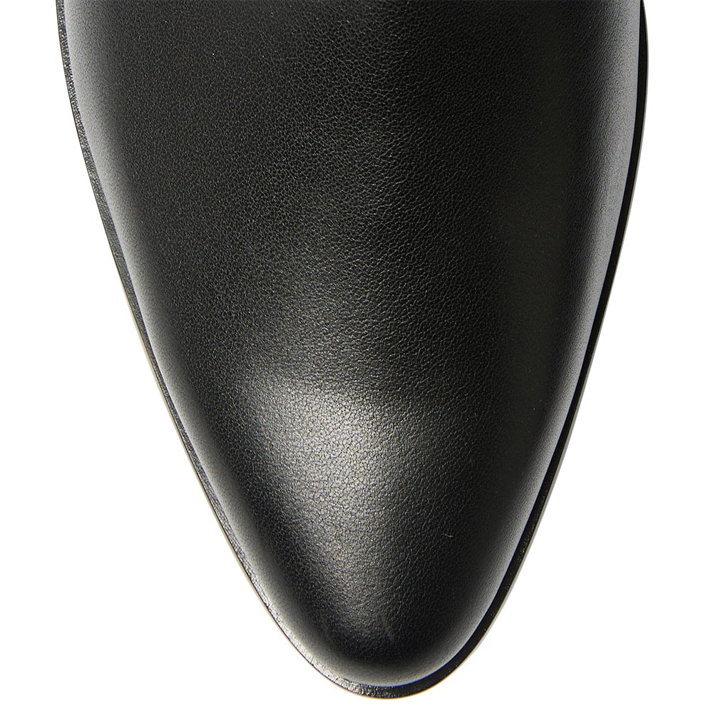 Altona Boot in Black / Emboss Stretch Leather