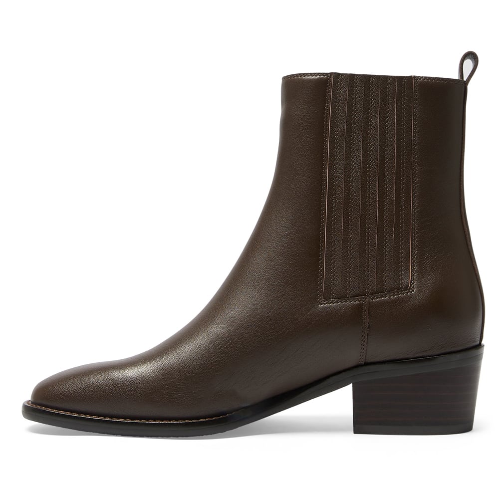 Ambrose Boot in Chocolate  Leather