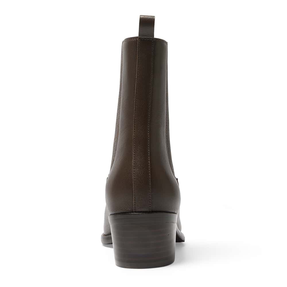 Ambrose Boot in Chocolate  Leather