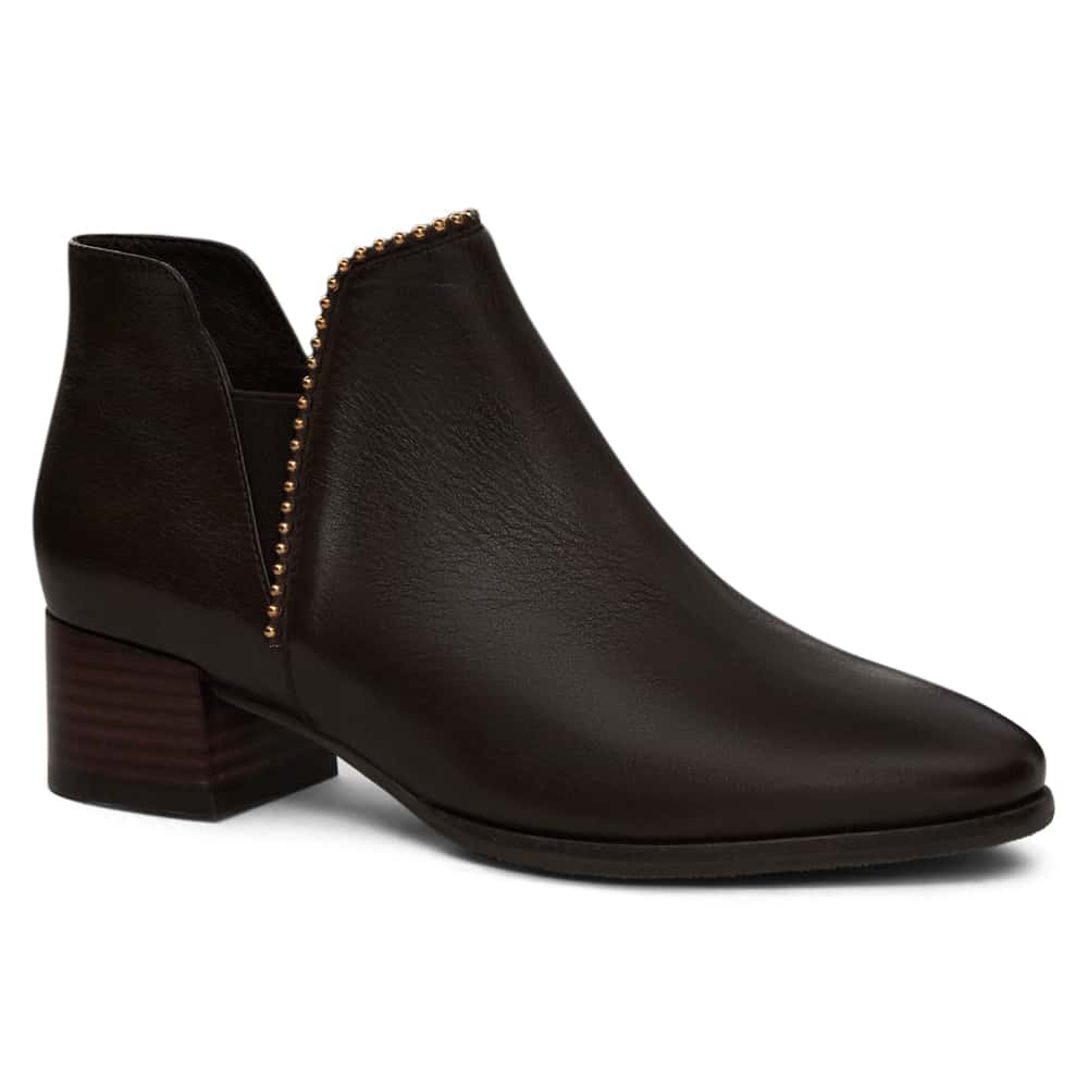 Astor Boot in Chocolate  Leather