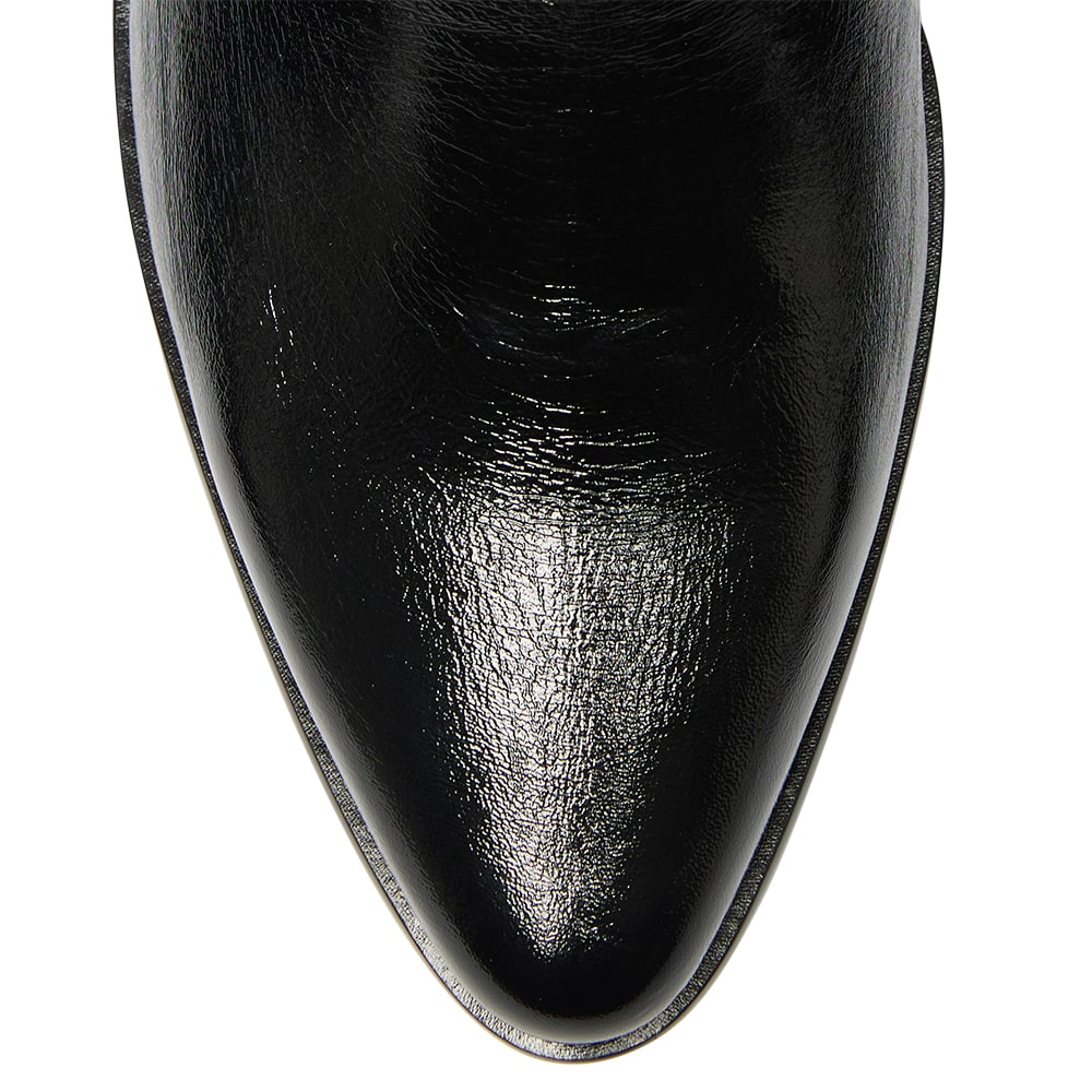 Avenue Boot in Black Crush Patent