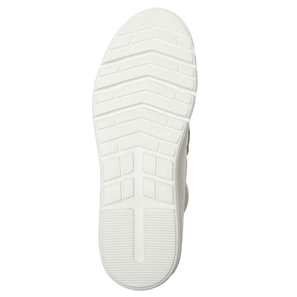 Bates Sneaker in White Leather