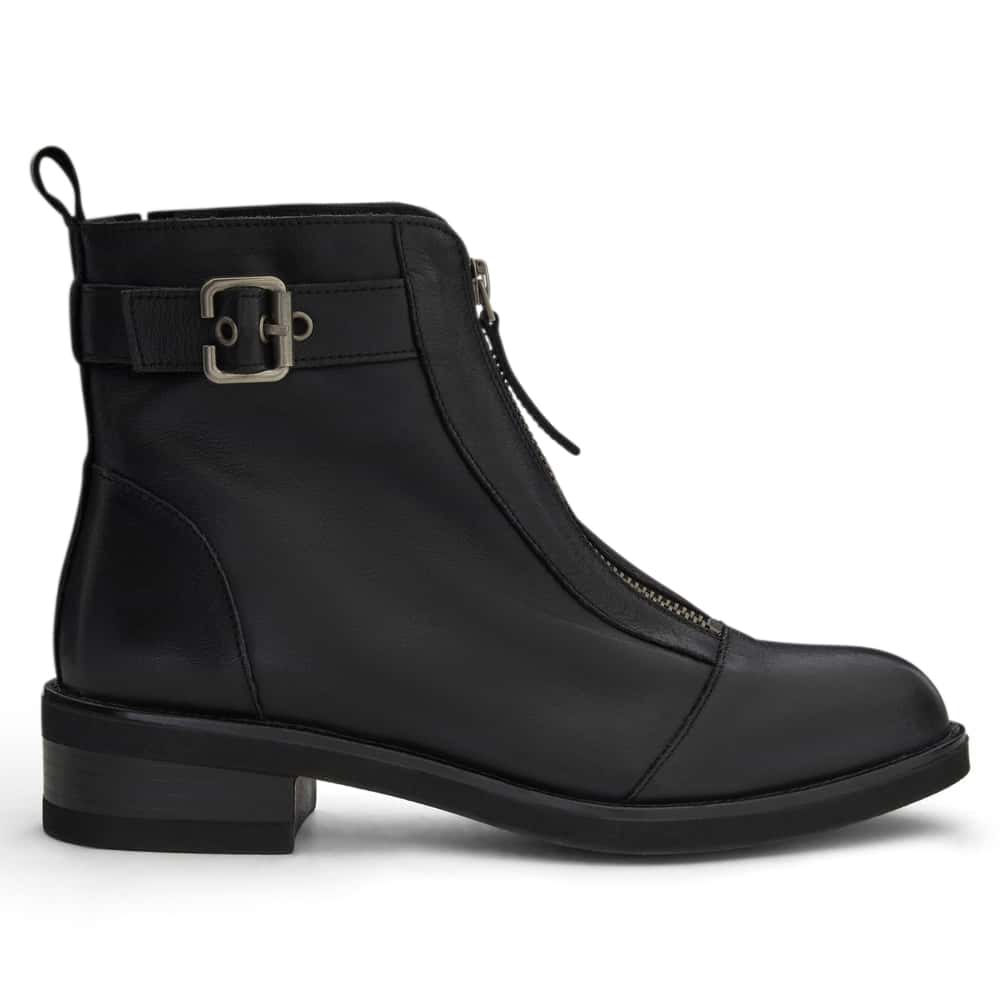 Beaumont Boot in Black Leather