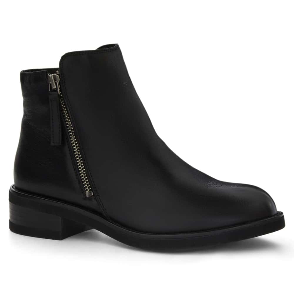 Bethany Boot in Black Leather
