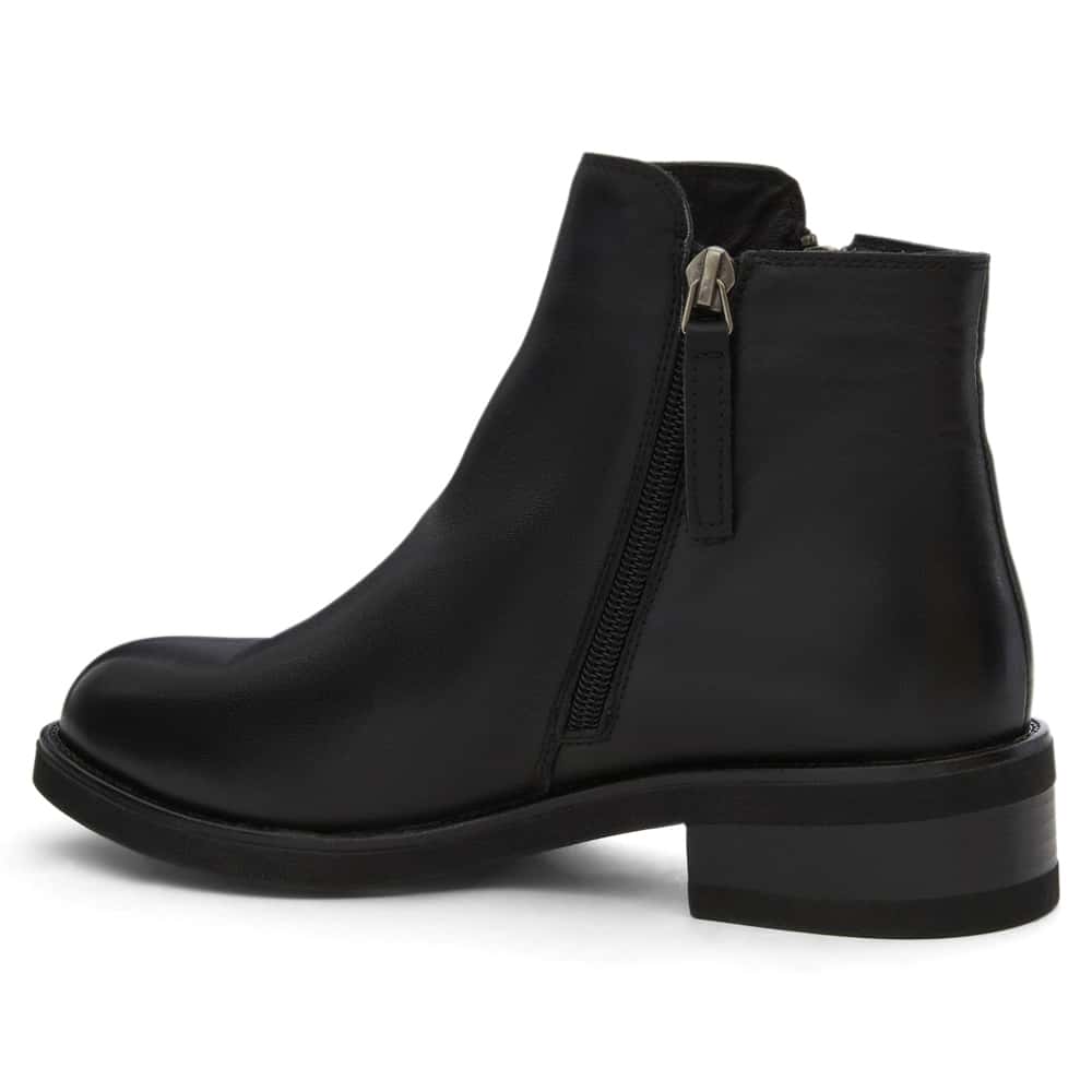Bethany Boot in Black Leather