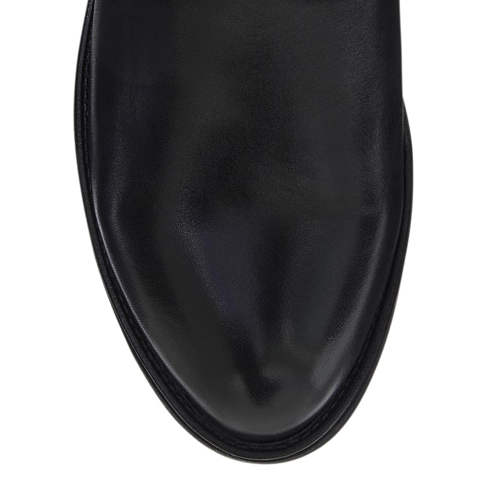 Bethany Boot in Black Leather