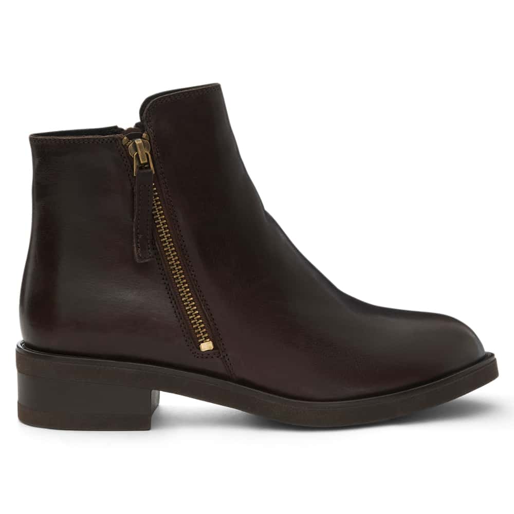 Bethany Boot in Chocolate  Leather