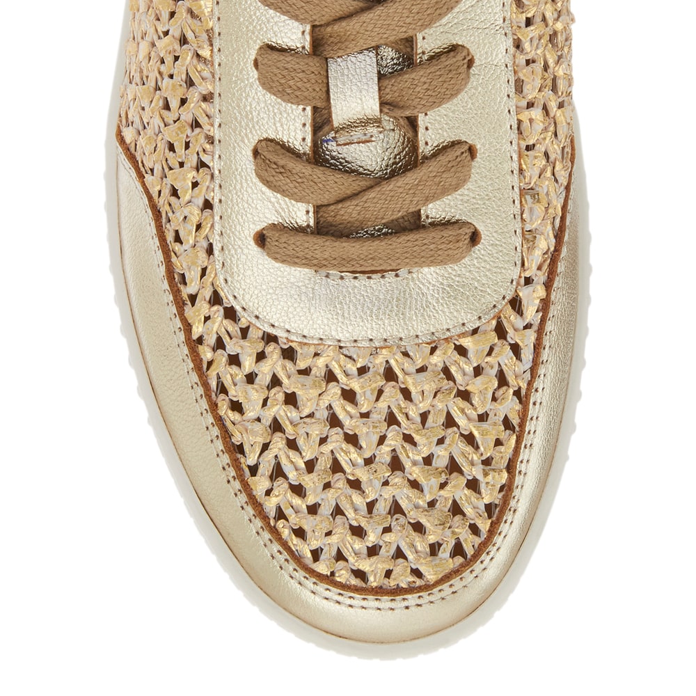 Bond Sneaker in Gold Multi