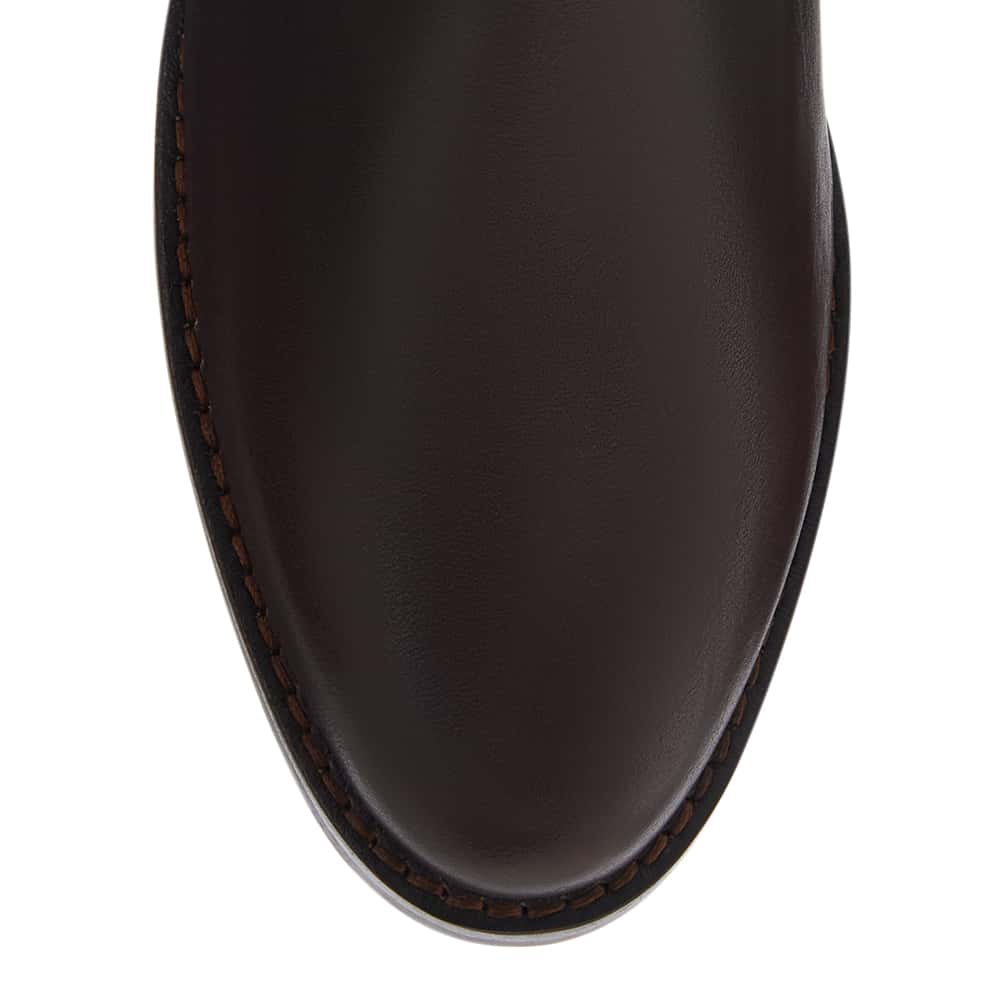Cape Boot in Chocolate  Leather