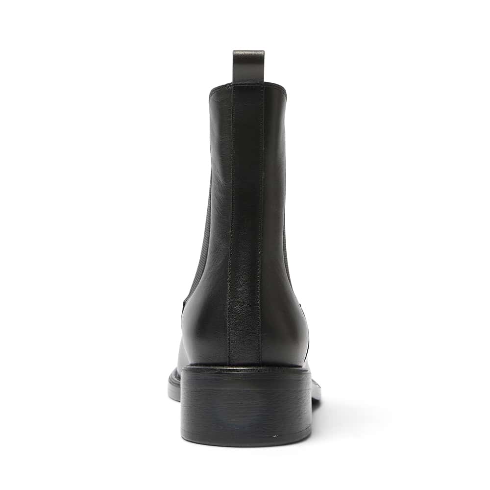 Cedric Boot in Black Leather