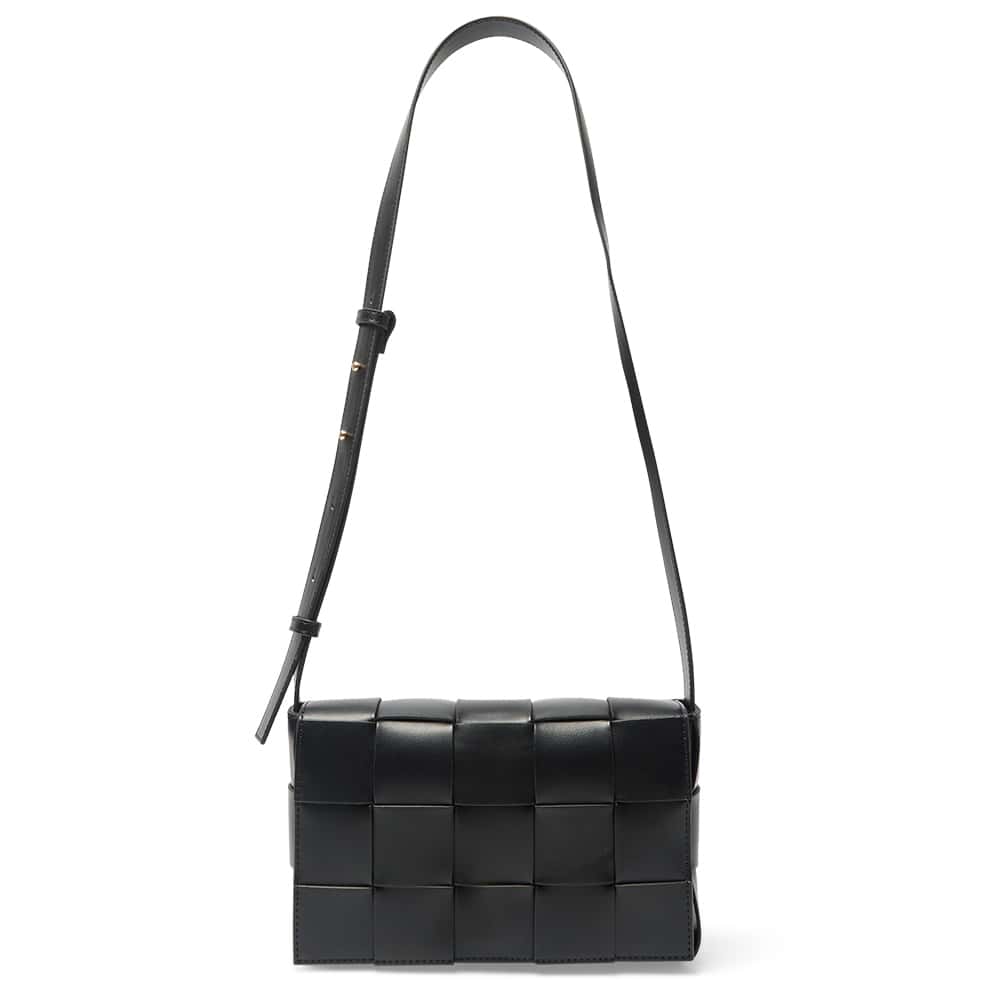Dash Bag in Black Weave