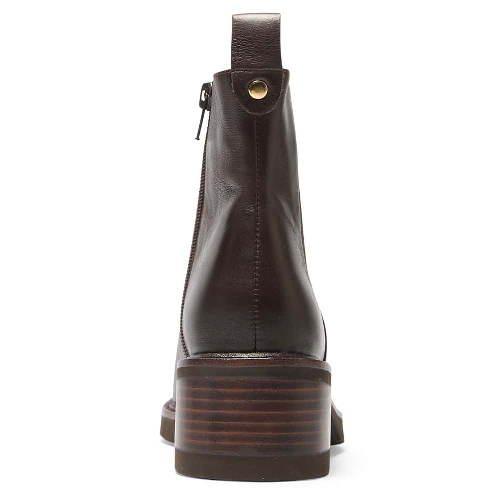 Detroit Boot in Chocolate Glove Leather