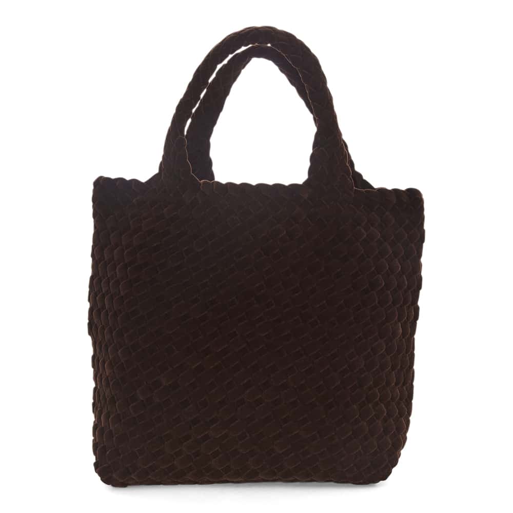 Dixie Tote in Chocolate Micro