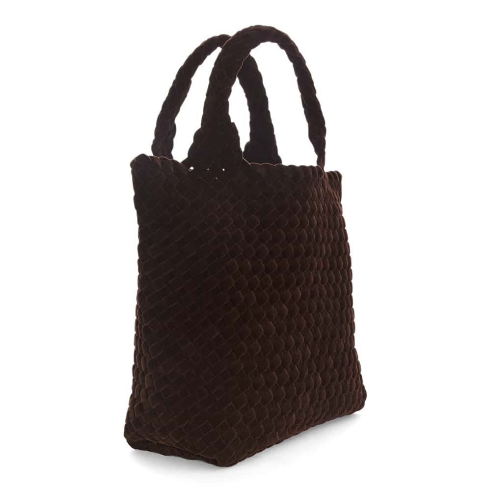 Dixie Tote in Chocolate Micro