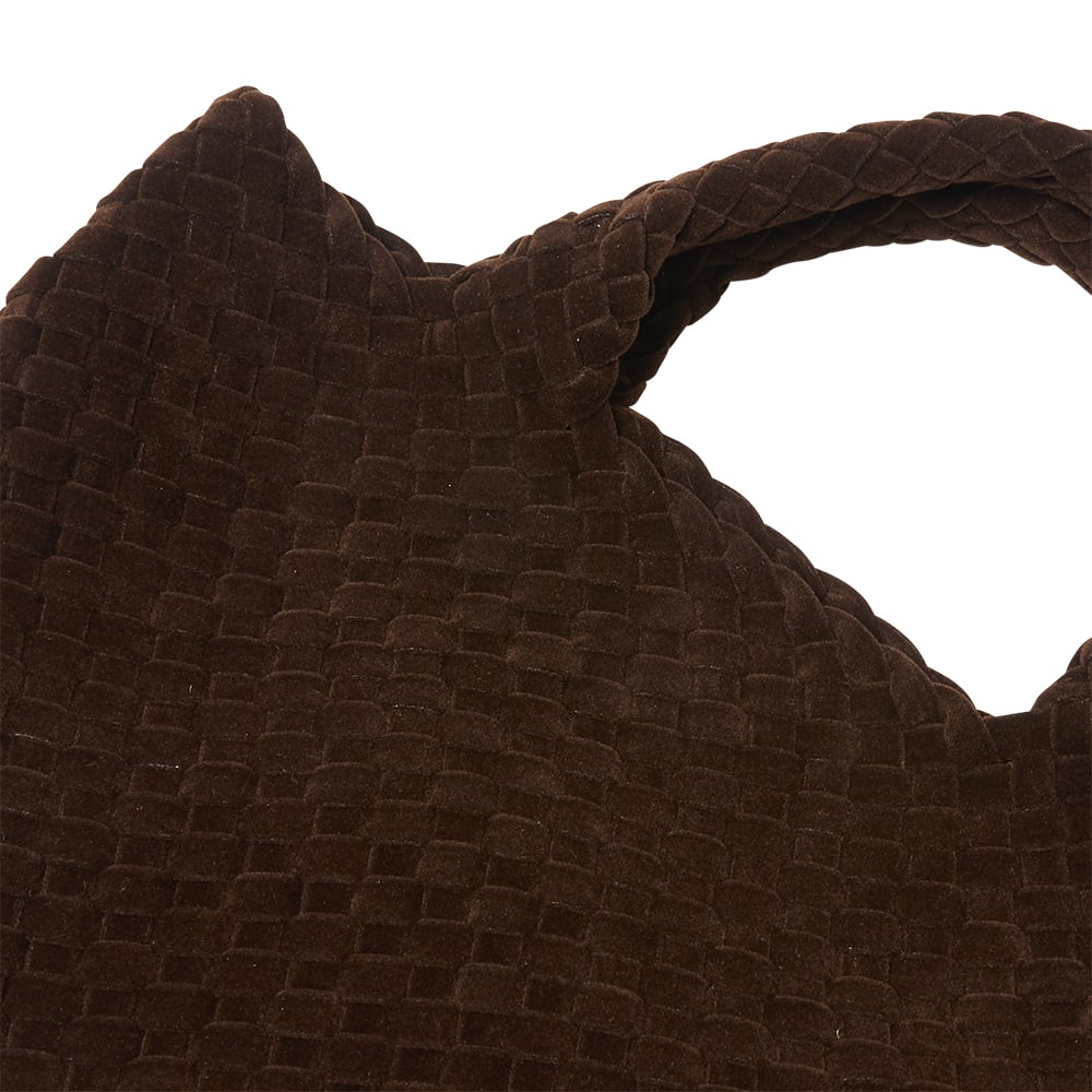 Dixie Tote in Chocolate Micro