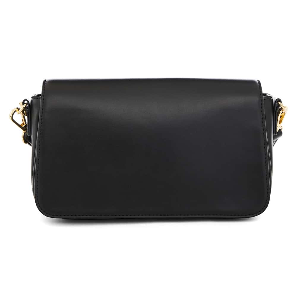 Dolly Bag in Black Smooth