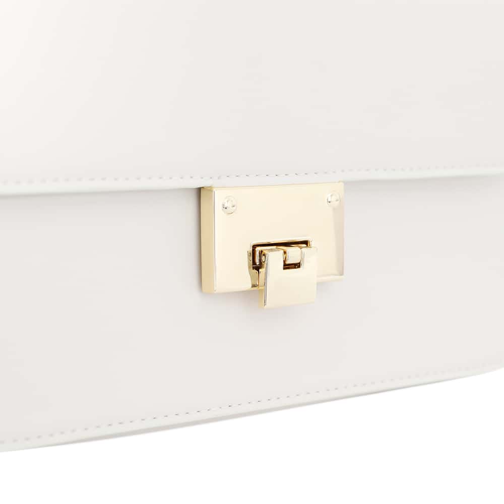 Dolly Bag in Off White Smooth Smooth