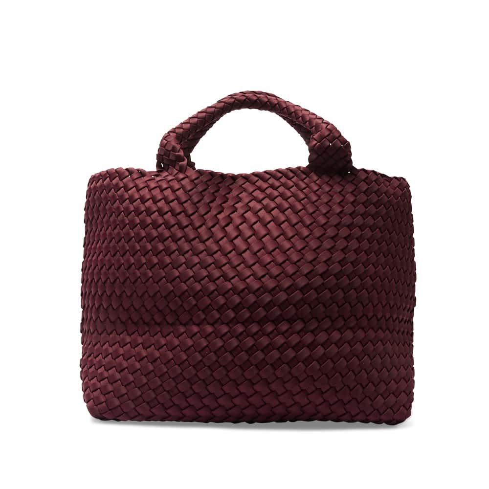 Dream Handbag in Wine Weave
