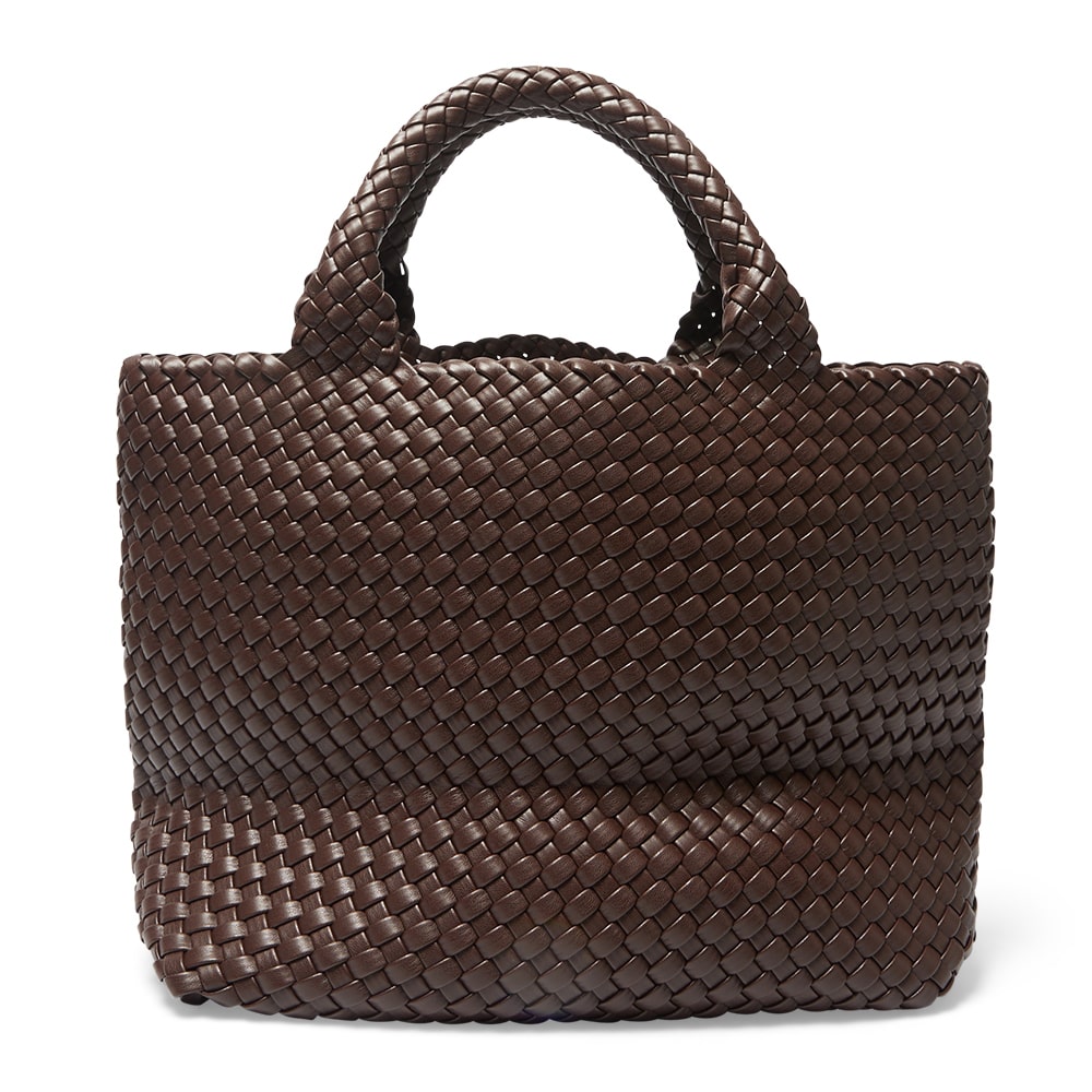 Duet Handbag in Chocolate Weave