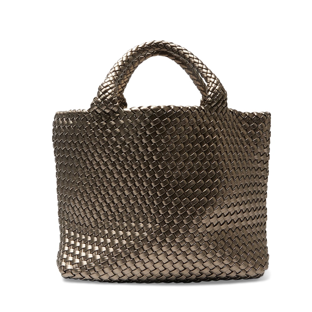Duet Handbag in Pewter Weave