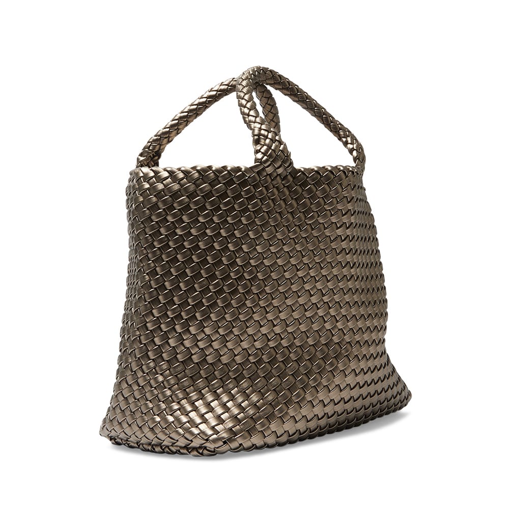 Duet Handbag in Pewter Weave